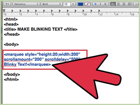 How to Make Blinking Text Without the Text Tag or JavaScript