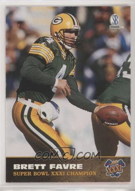 1997 Score Board Brett Favre Super Bowl XXXI - [Base] #BF4 - Brett Favre