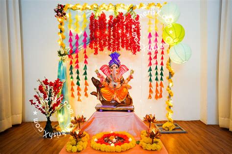 A Stylish Lantern Theme Decor for Ganesh Chaturthi in your City | Jaipur