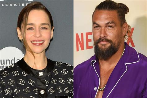 Emilia Clarke Jason Momoa