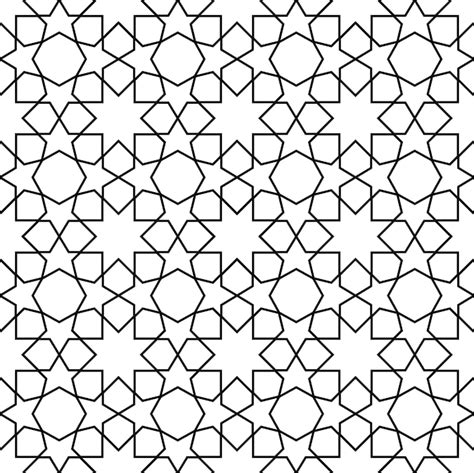 Premium Vector | Mashrabiya seamless pattern arabesque background