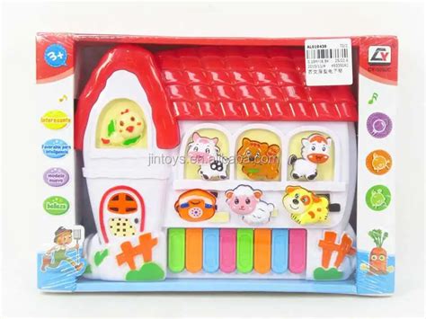 Kids Animal Piano Toys Frog Musical Organ Toy 8 Keys Plastic Electronic ...