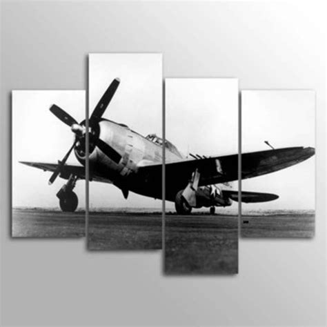 Vintage Aircraft Canvas Wall Art