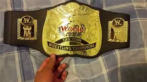 WWE/WWF/TNA Mattel Toy Belt Collection - YouTube