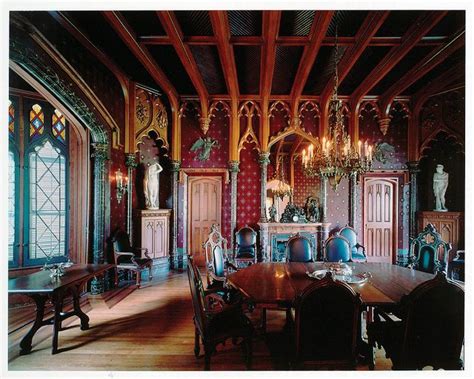 Lyndhurst Castle_Dining Room | Gothic revival architecture, Lyndhurst ...