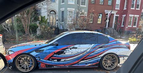 Custom paint job I saw parked along the road today : r/BMW