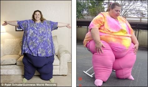 'I blame it on my genes': 700lb Californian woman enters the record ...