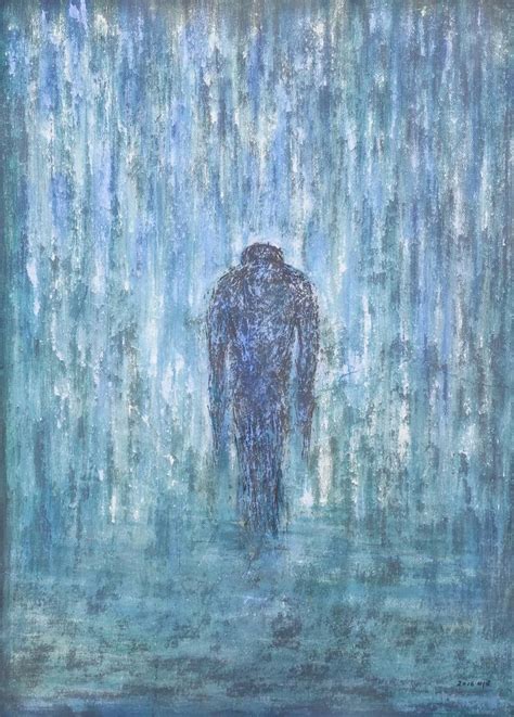 Heavy Rain Painting by Tae Kim | Saatchi Art