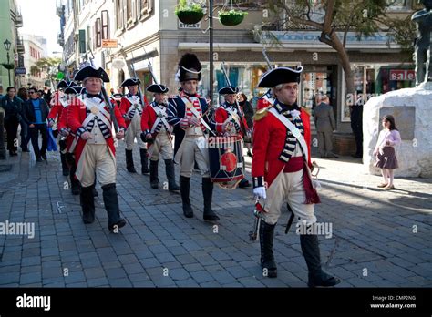 Ceremony of the Keys, Rock of Gibraltar Stock Photo - Alamy