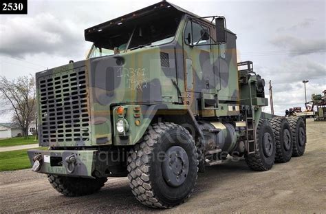 M1070 8x8 HET Military Heavy Haul Tractor Truck (TR-500-59) - Oshkosh Equipment