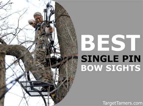 6 Best Single Pin Bow Sights In 2024 (Top Adjustable 1-Pin Optics)