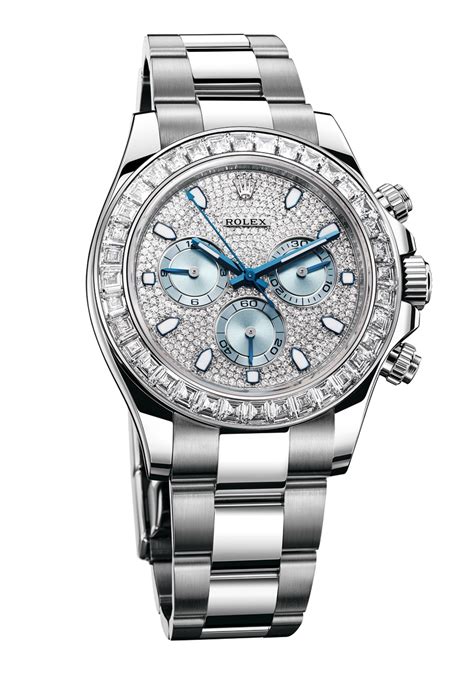 Rolex 116576TBR : Daytona Platinum Diamond » WatchBase