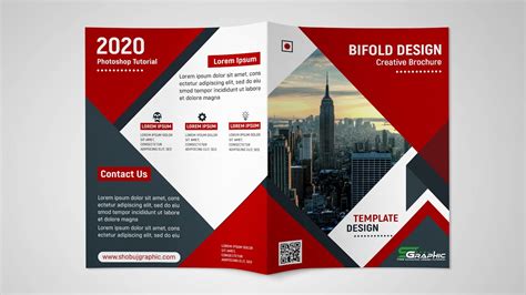 Bi Fold Brochure Design Tutorial - YouTube