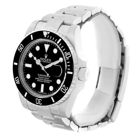 Rolex Submariner Ceramic Bezel Stainless Steel Mens Watch 116610 ...