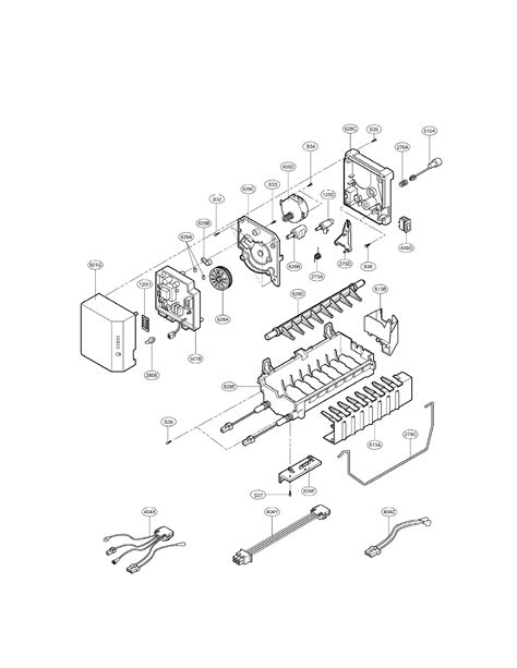 Lg Refrigerator Craft Ice Maker Parts