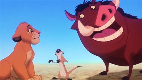 Lion king hakuna matata song colorful - YouTube