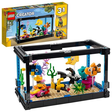 LEGO Creator 3in1 Fish Tank 31122 BuildingToy; Great Gift for Kids (352 ...