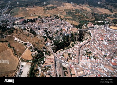 Aerial view of Ronda in southern Spain Stock Photo - Alamy