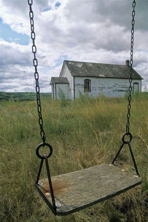 loved my tree swing~~ | Old school house, Old houses, Abandoned houses