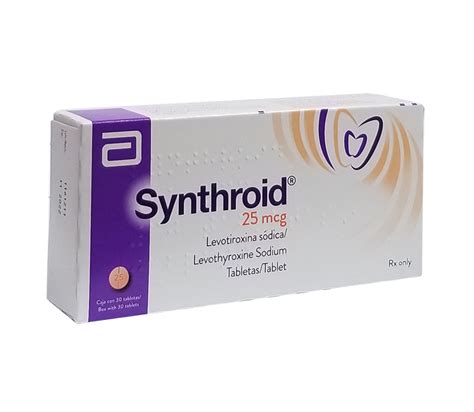 Synthroid 25Mcg Tabletas - FarmaciaRD