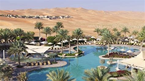 Luxury at the world's most beautiful desert oasis Hotel Swimming Pool, Hotel Pool, Abu Dhabi ...