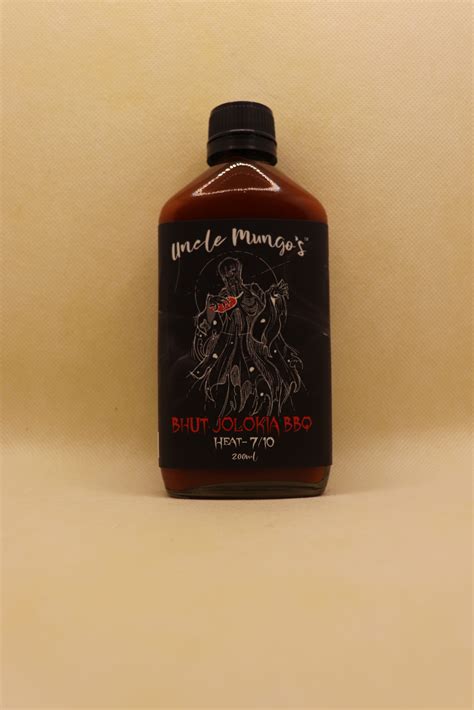 Uncle Mungo's Bhut Jolokia BBQ Sauce - Hellfire Global Sauces