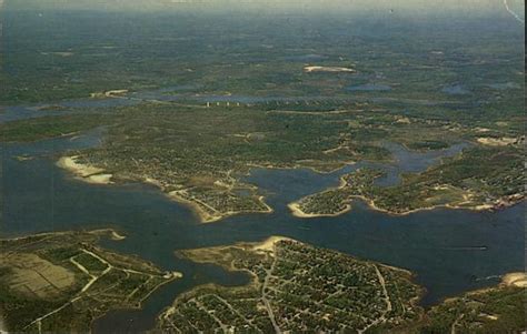 Air view of the Wareham Beaches Massachusetts Ben Harrison