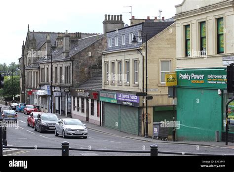 Broomknoll Street in Airdrie, North Lanarkshire, Scotland Stock Photo - Alamy