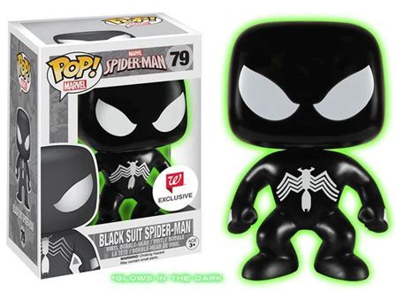 Glow In The Dark Black Suit Spider-Man Pop Vinyl Coming To Walgreens | Funko pop spiderman ...