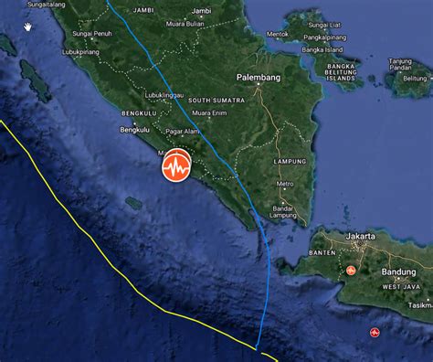 M6.0 earthquake hits southern Sumatra, Indonesia - The Watchers