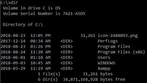 How to Use the DIR Command in Windows