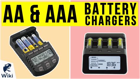 Top 10 AA & AAA Battery Chargers | Video Review