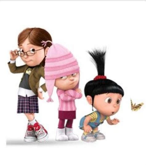 Despicable Me Girls ~ Margo, Edith & Agnes | Despicable me, Agnes despicable me, Despicable