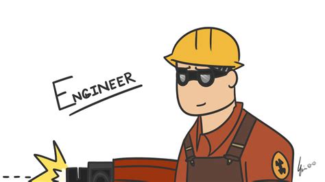 TF2 Engineer Doodle by EmiGoggles on DeviantArt