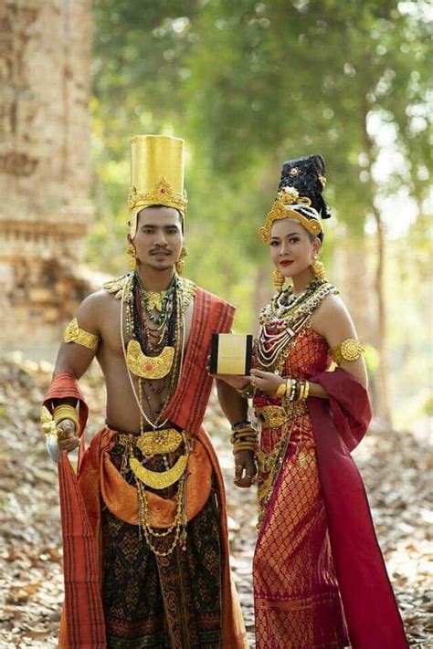 Funan Empire Great Beautiful. | Cambodian people, Cambodian dress ...