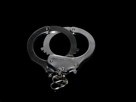 Handcuffs 8 Black Silver - Free photo on Pixabay