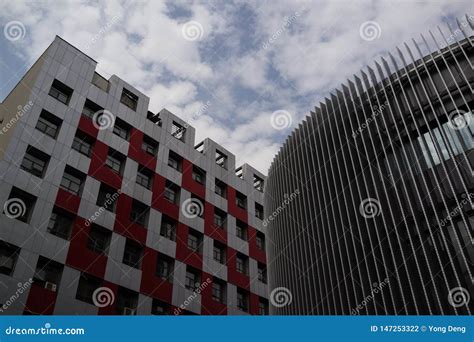 Office Building of Xi`an High-tech Development Zone, China Editorial ...