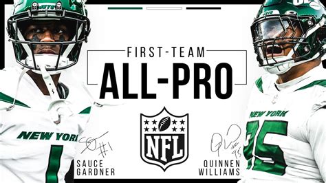 DL Quinnen Williams, CB Sauce Gardner Named First-Team All-Pro Selections