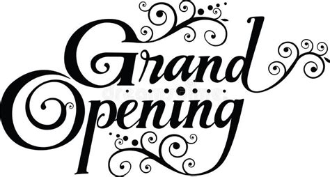 Grand Opening Banner Clipart