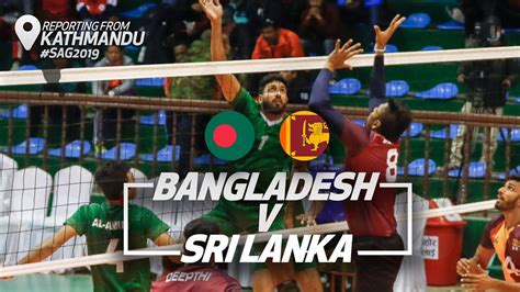 Highlights - Sri Lanka v Bangladesh | 3rd Place | Men's Volleyball | 13th South Asian Games 2019 ...