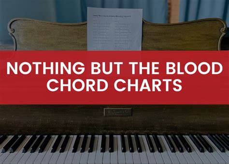 Nothing But the Blood Chords: PDF in 5 Keys!