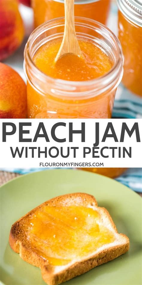 Homemade Peach Jam without Pectin (with Video) | Recipe in 2020 | Jam recipes homemade, Peach ...