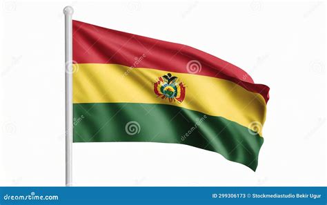 Colorful Bolivia Flag Waving Stock Illustration - Illustration of icon, landscape: 299306173