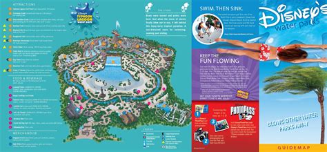 Map of Typhoon Lagoon at Walt Disney World! | Disney tips, Disney trips, Disney world