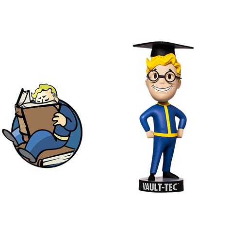 Fallout 76 Fallout Boy Vault-Tec Bobbleheads Series Dolls, 5.5-inch ...