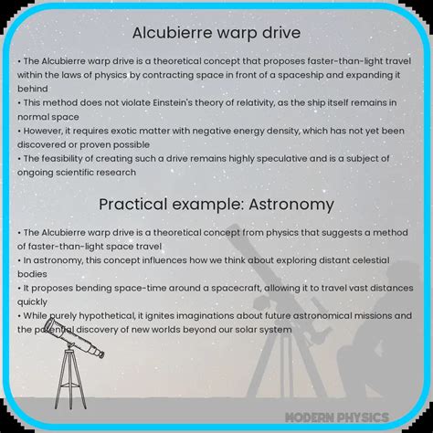 Alcubierre Warp Drive | Speed, Theory & Space-Time