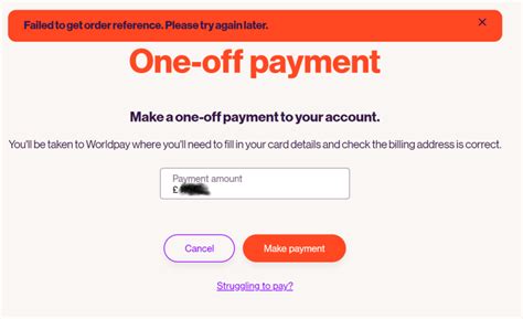 Unable to make payment online. - E.ON Next Community