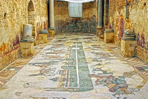 The astonishing mosaics of the Roman Villa del Casale