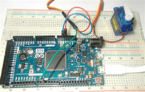 Servo Motor Control with Arduino Due