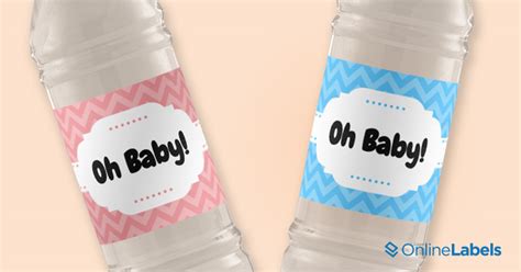 Free Water Bottle Label Template Birthday